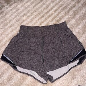 Lululemon Athletica Charcoal Athletic Shorts
